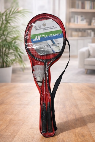 Evinna 2 Adet Profesyonel Badminton Raketi Deluxe Badminton Çantası Seti + 2 Adet Badminton Topu Evinna 2 Adet Profesyonel Badminton Raketi Deluxe Badminton Çantası Seti + 2 Adet Badminton Topu