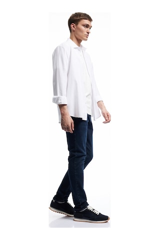 Koton Normal Bel Cep Detaylı Skinny Fit Jean Pantolon - Michael Jean Koyu İndigo 6wam40107nd İndigo