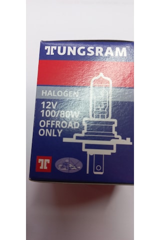 Tng.52100uh 12v H4 80/100w Rally Tırnaklı Tungsram 12v H4 Ampul 100/80w P43t