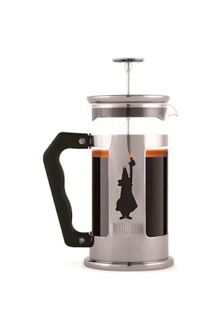 1l Kapasiteli Paslanmaz Çelik French Press Kahve Hazırlayıcı Açık Mavi