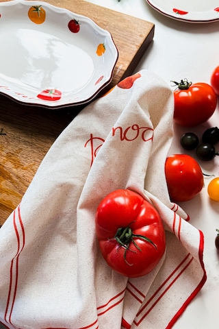 Rakle x Bengi Kurtcebe Pomodoro 2'li Kurulama Bezi 45x60 cm