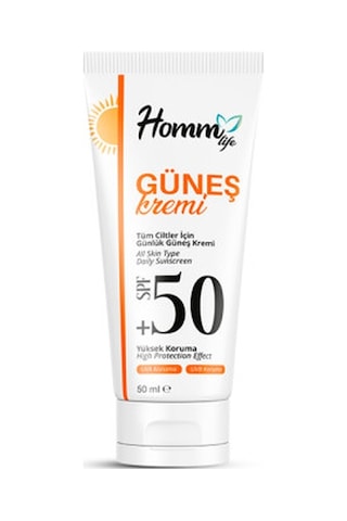 Homm Life Güneş Kremi SPF50+ 50 ML