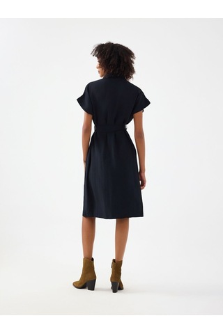 LOFT Loose Fit Kadın Elbise Lf2038352 Q1.v1 Siyah