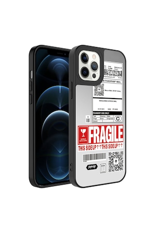 Apple Uyumlu iPhone 12 Pro Kılıf Aynalı Desenli Kamera Korumalı Parlak Zore Mirror Kapak