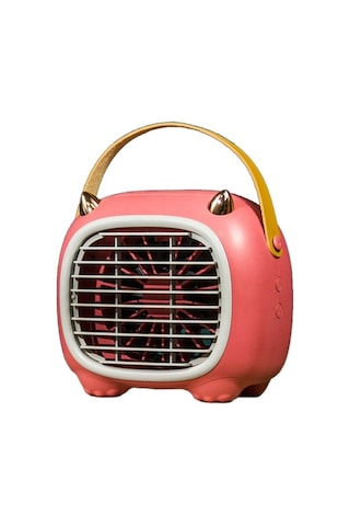 Masaüstü Küçük Fan Sessiz Ofis Masası Elektrikli Fan Öğrenci Hava Soğutmalı, B Gb45ap Kırmızı