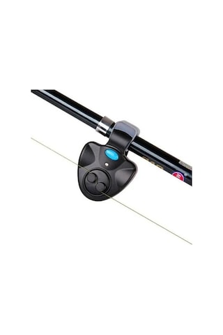 Valkyrie Yüksek Sesli Olta Balık Kamış Alarmı Led Işıklı Klipsli Alarm Evrensel Uyum