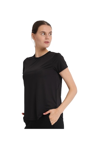 Sportive Zana Kadın Siyah Koşu T-shirt 25kk1047-syh 1776419 SIYAH