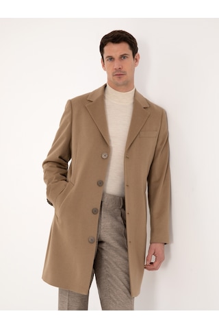 Cacharel Erkek Camel Palto 50314889-vr015 Kahverengi