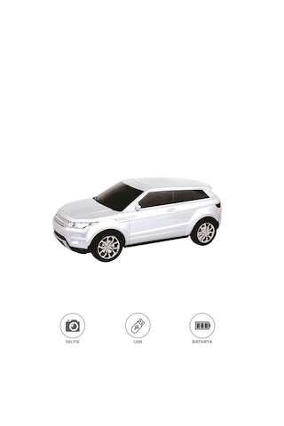 Torima D88 Bluetooth Hoparlör Suv Araba Tasarımlı 16w Fm Usb Selfie Speaker Beyaz