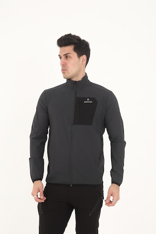 Camp Scoutland Camp255 Outdoor Tactical Su İticili Erkek Fermuarlı Taktik Sweatshirt Antrasit