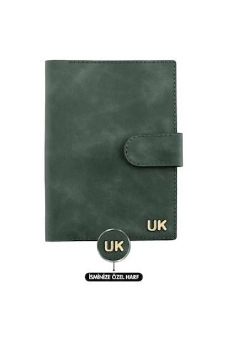 A5 Defter Ve Ajanda Kılıfı - %100 Rainbow Deri - Ko10001 - Haki Haki