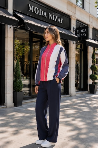 Sevitli Bomber Ceket-lacivert-5938