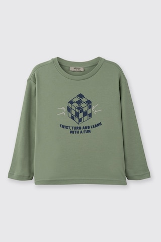 Panço Erkek Çocuk Pijama Takım Yeşil