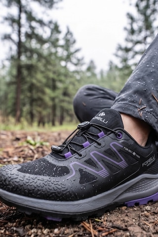 In Step Pro-track Waterproff Siyah-mor Kadın Outdoor Trekking Ayakkabısı Siyah Mor