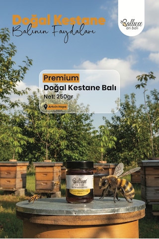Balluxe Premium Doğal Kestane Balı Net: 250 G