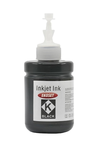 Ekoset Epson Workforce M105 Uyumlu Siyah Mürekkep 140 ML