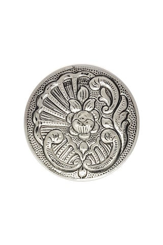 Altın Sepeti GA048 Yuvarlak Gümüş Ayna