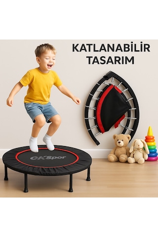 Ckspor 102 Cm 40 İnç Trambolin Katlanabilir Trambolin