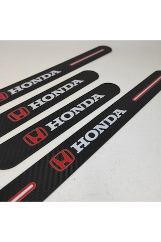 Honda City Uyumlu Carbon Kapı Eşiği 4'Lü Set Kırılmaz (551149447)