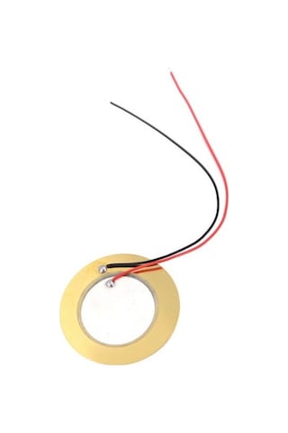 ECE Piezo Disk 50mm Çapında Kablolu 10 Adet