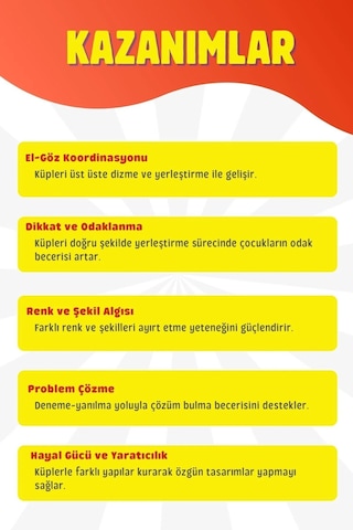 Laço Kids Eğitici Küpler Lc7994