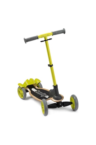 S-cruiser Ahşap 4 Tekerlekli Scooter 7600750700 Yeşil
