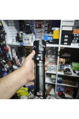 O-max Ps-3900 Profesyonel Uzun Menzil El Feneri 70w - 7000 Lüme