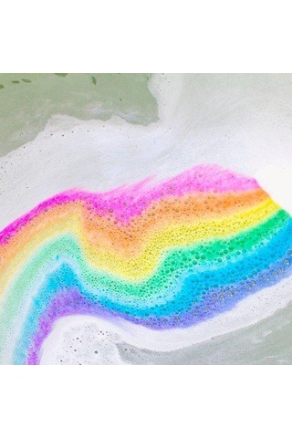 Vkemall Renkli Gökkuşağı Etkili Cilt Nemlendirici Banyo Topu - Doğal Yağlar Ve Kokular İle Rahatlatıcı Banyo Deneyimi