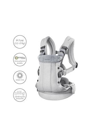 Babybjörn Balance Bliss Ana Kucağı Woven Melange & Kanguru Harmony 3d Mesh / Light Grey