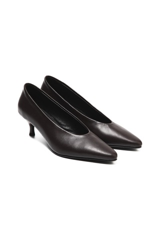 Topuklu/ Stiletto Kadın Mar-25k-242-anny John May Koyu Kahve Koyu Kahve