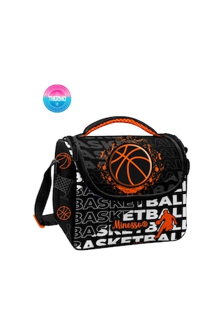 Minosso Basketbol Erkek Çocuk İlkokul Beslenme Çantası 3010 Turuncu