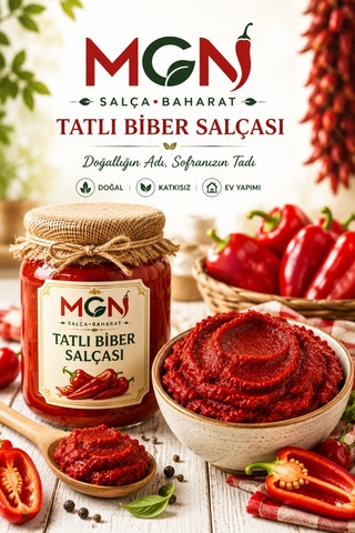 Ev Yapımı Güneş Kurusu Tatlı Biber Salçası 5kg