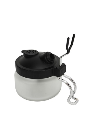 Reedark Airbrush Temizleme Potu, Sprey Fırça Tutucu İle, Boya Temizliği Ve Sprey Fırça Tutma Fonksiyonu, Otomobil Dıy Boyama İçin Taşınabilir 6101