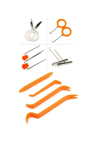 Trim Oto Torpido Teyp Kapı Döşeme Sökme Aparatı 12li Set