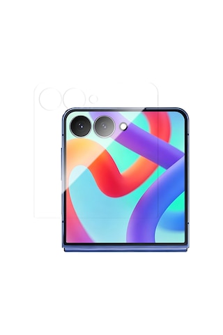 Galaxy Z Flip 7 Uyumlu Mohseven Sapphire Coating 2.5d Hd Temperli Cam Ekran Koruyucu Şeffaf
