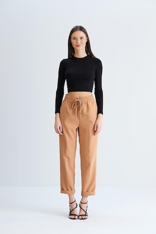 Sortie Collection Neva Model Pantolon Camel-camel Camel