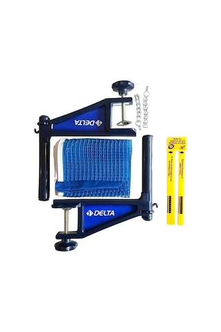 Delta Mengeneli Deluxe Masa Tenisi File Ve Direk Seti Ntp927 Mavi