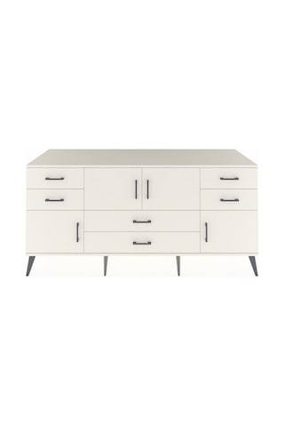 Kronos Konsol 3 Raflı 6 Çekmeceli 4 Kapaklı 176x59x83 Aytaşı-aytaşı/aytaşı Aytası
