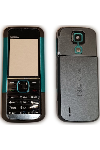 Nokia N5000 Kasa Kapak Tuş Takımı N5000 Uyumlu Siyah Renk Orta Ka