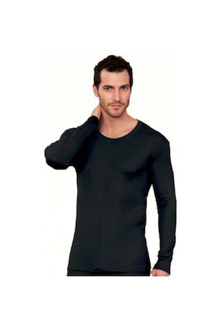 Erkek Termal İçlik Uzun Kol Tişört Üst Body