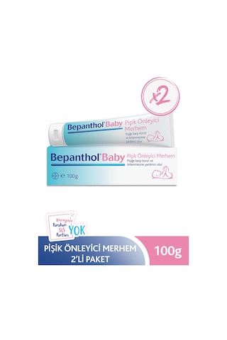 Bepanthol Baby Avantaj Paketi Pişik Önleyici Merhem 2 x 100 G