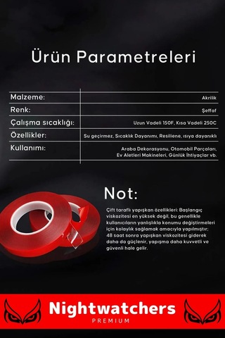 Deluxe Ekstra Güçlü Çok Amaçlı Çift Taraflı Tamir Cam Mekan Montaj 2mt Silikon Şeffaf Bant 5 Adet