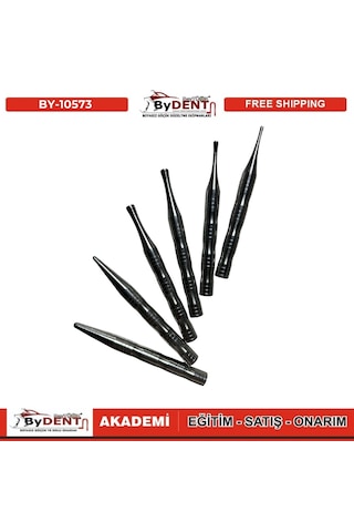 Pdr Boyasız Göçük Düzeltme Özel Tasarım Metal Damar Kırma 6 Lı Set