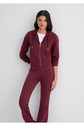 Mavi - Kapüşonlu Bordo İnterlok Sweatshirt 1s10424-70394 Bordo