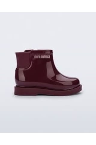 Mini Melissa Chelsea Boot Iı Kız Çocuk Bordo Yağmur Botu Mini Melissa Chelsea Boot Iı Kız Çocuk Bordo Yağmur Botu