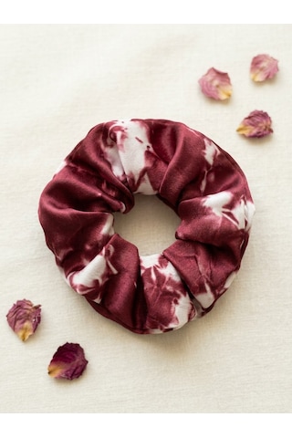 10'lu Kına Hatırası Hediyeliği İpek Saten Scrunchie Saç Tokası Seti