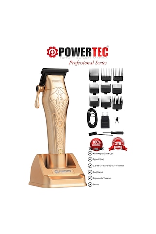 Powertec TR-6800 Elite Professional Saç Sakal Tıraş Makinesi