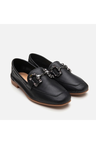 Hotiç Hakiki Deri Siyah Kadın Loafer 01ayh306730a100 Siyah-black Siyah