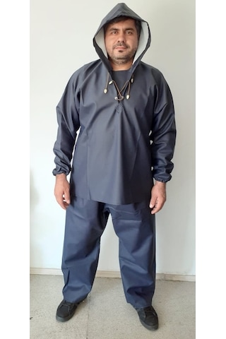 Tex Yağmurluk Balıkçı Outdoor Alt Üst Takım Su Geçirmez-Haki