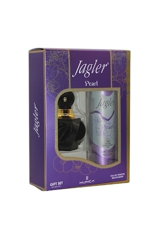 Jagler Classic + Pearl Kadın Parfüm EDT 2 x 60 ML + Classic + Pearl Kadın Sprey Deodorant 2 x 150 ML